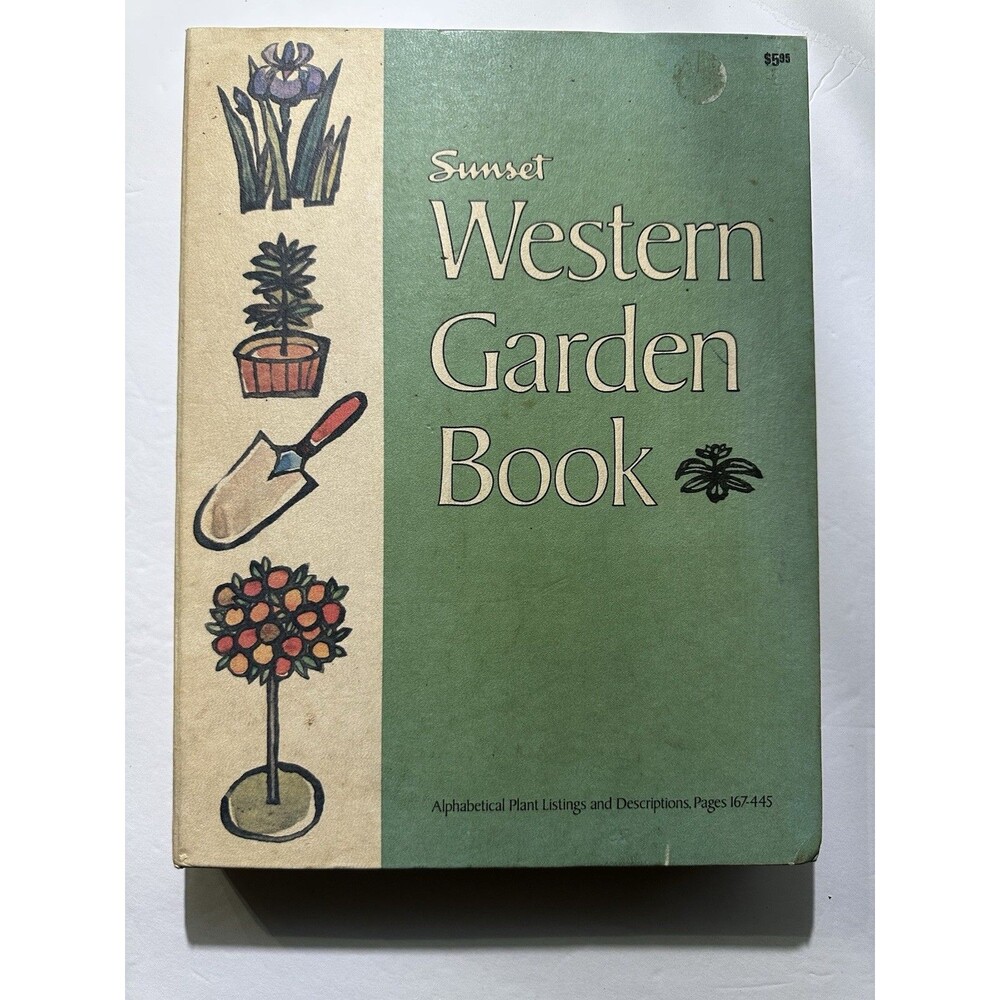 Vintage -- Sunset Western Garden Book - 1967 hardcover